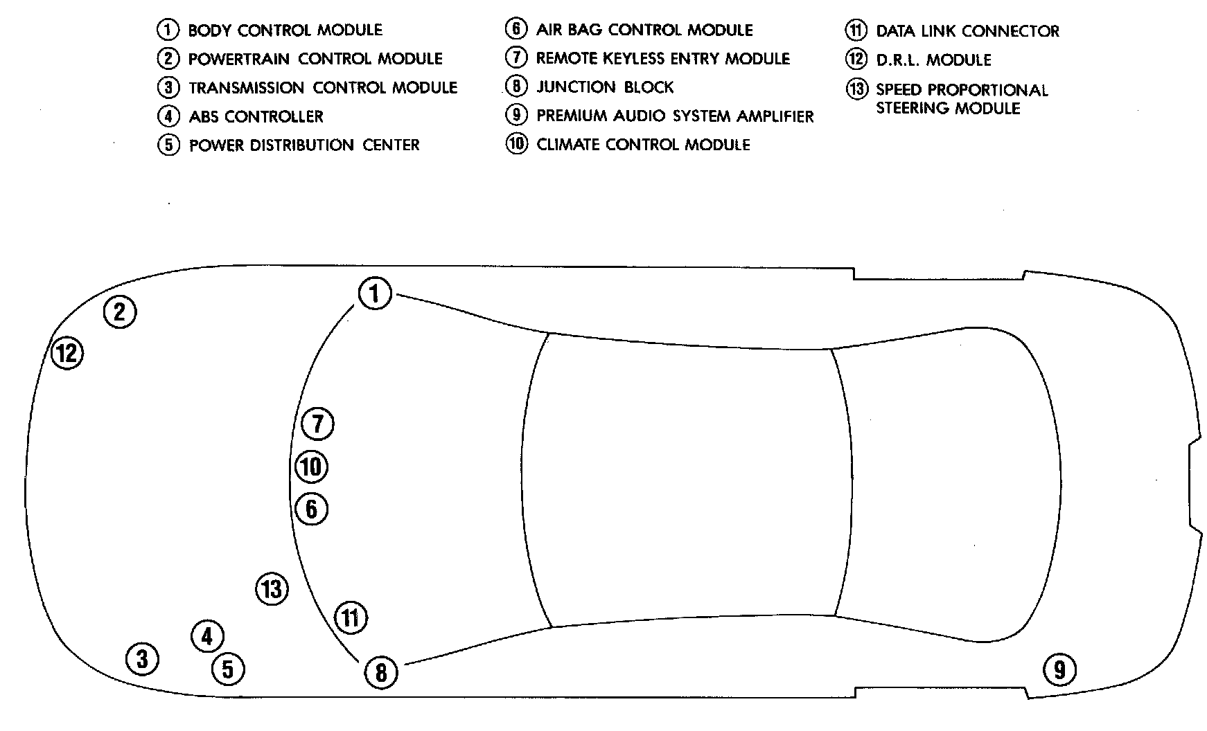 Factory service manual diagram
