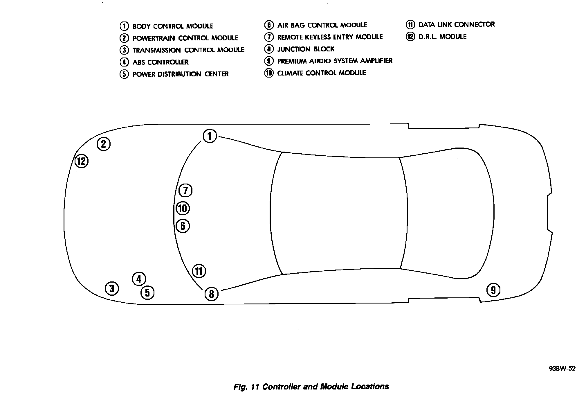 Factory service manual diagram