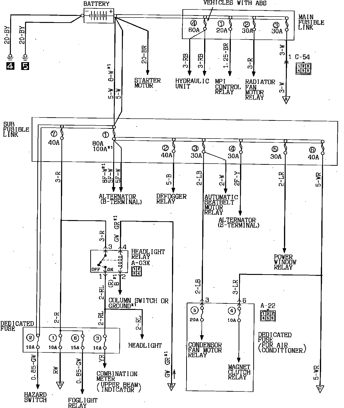 Factory service manual diagram