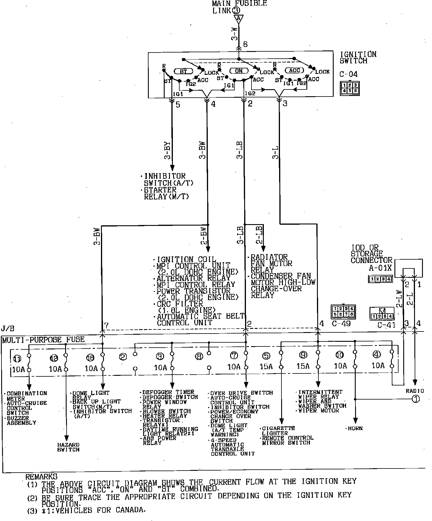 Factory service manual diagram