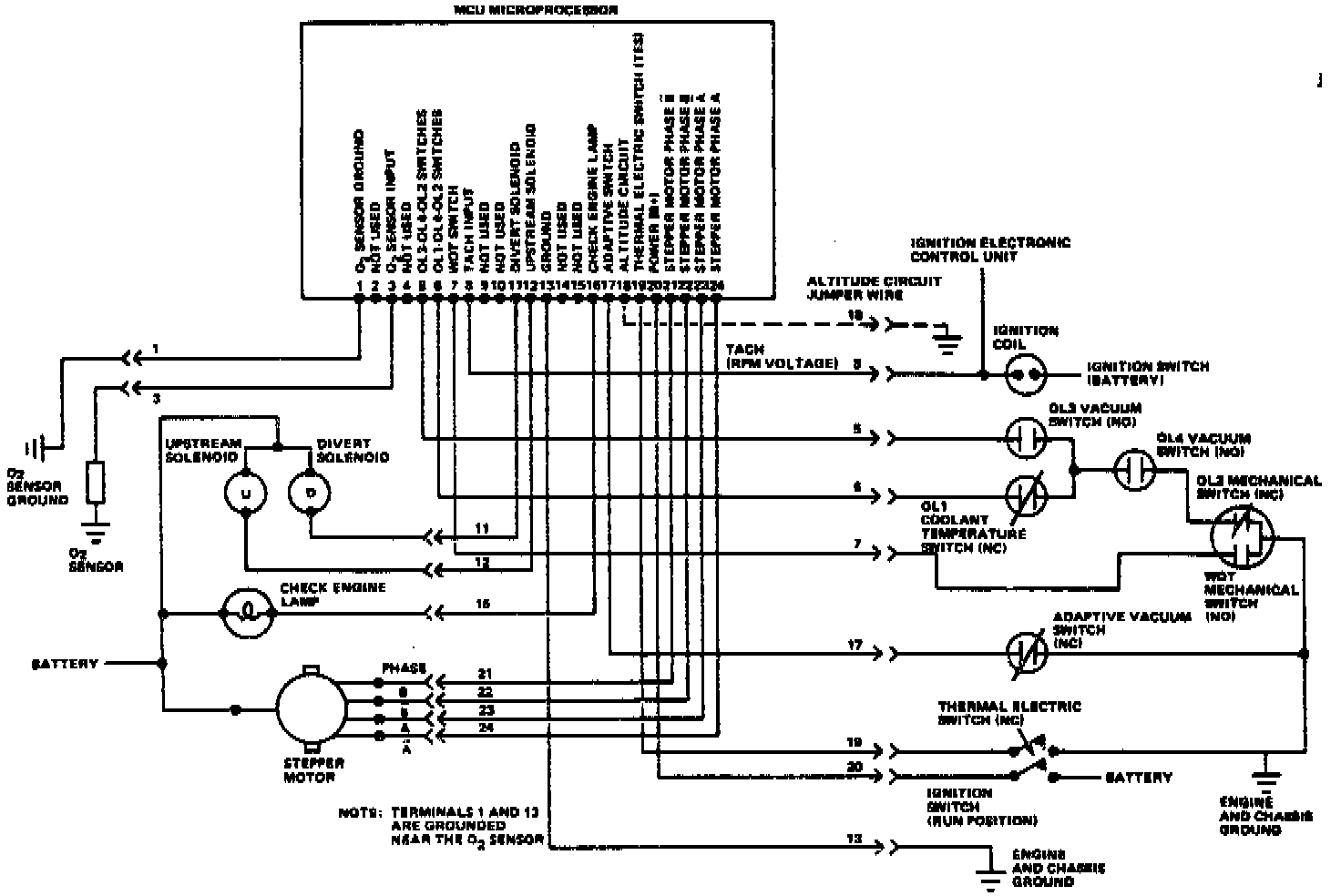 Factory service manual diagram