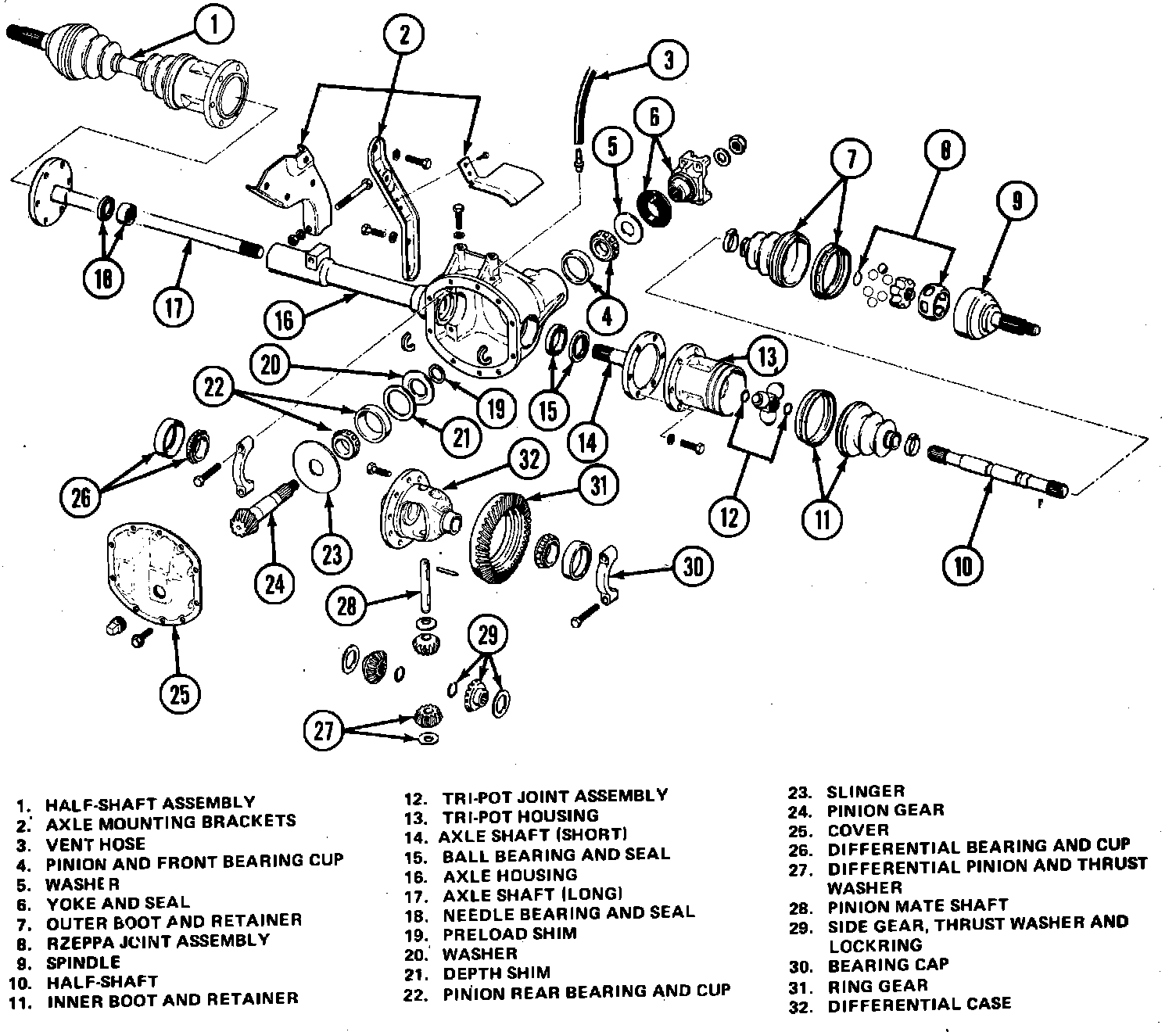 Factory service manual diagram