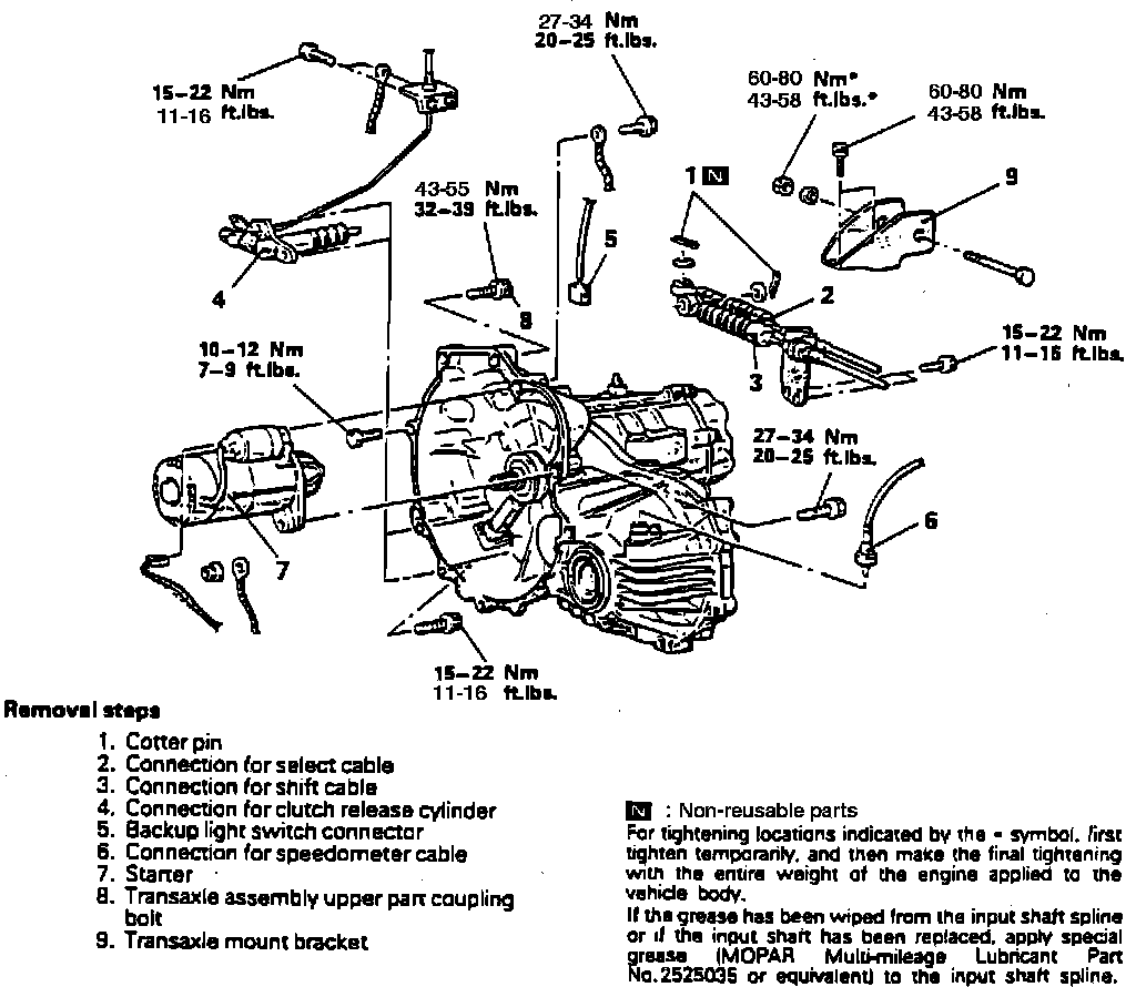 Factory service manual diagram