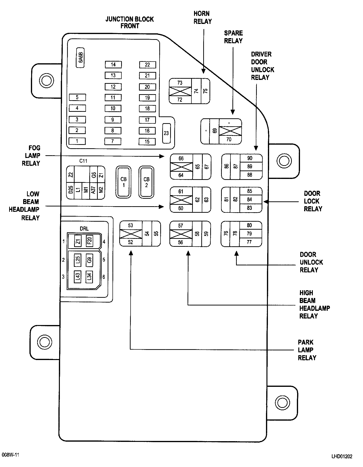 Factory service manual diagram