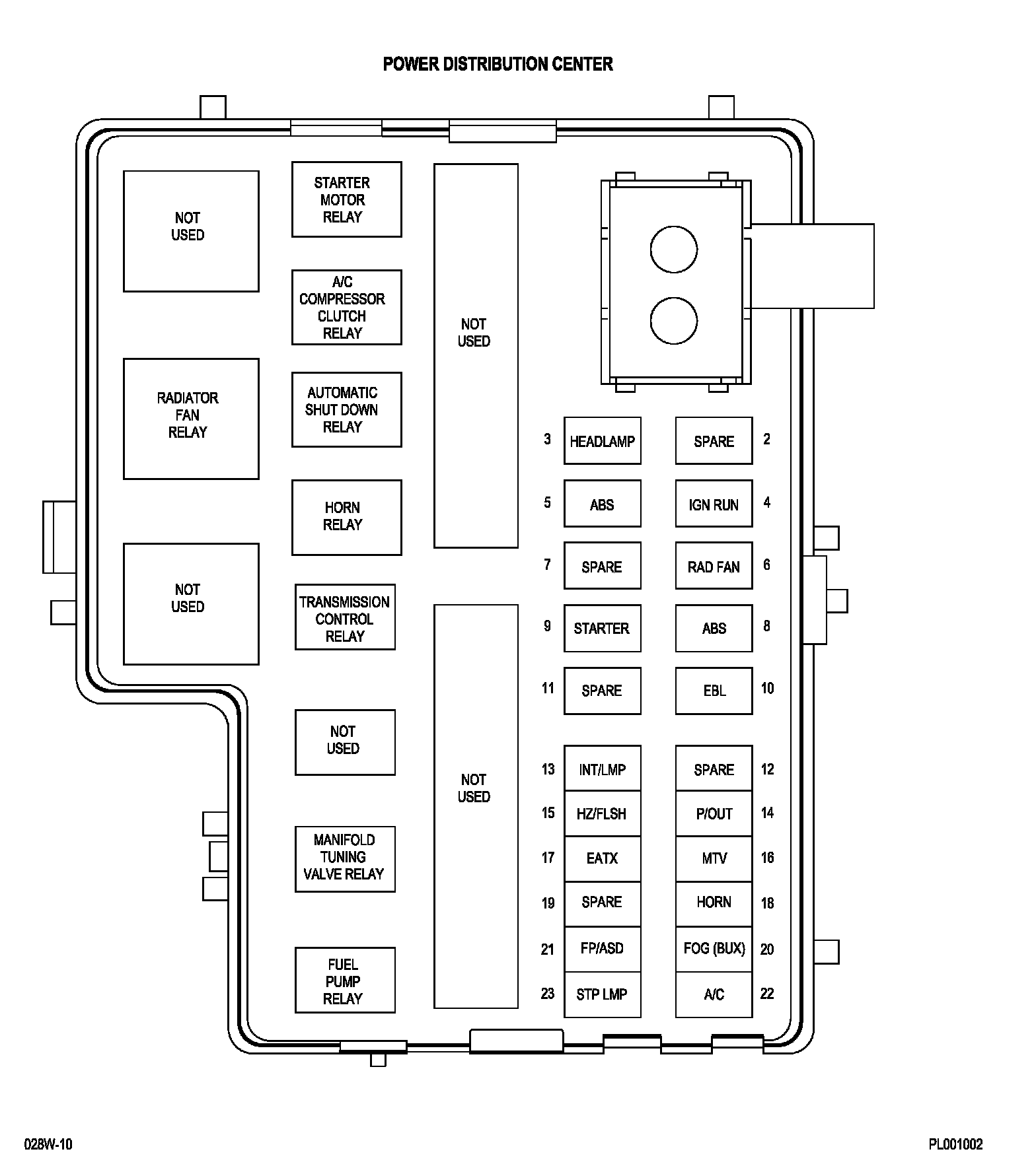 Factory service manual diagram