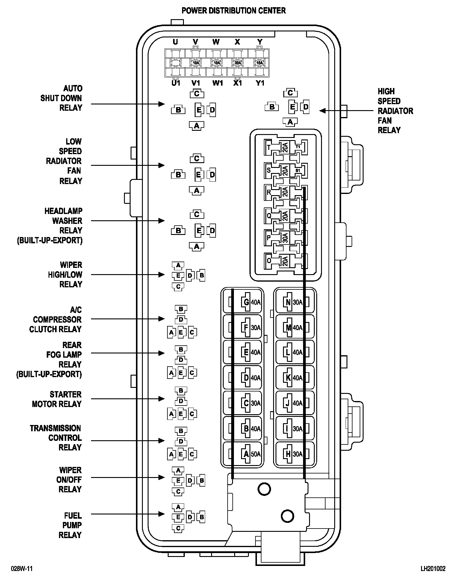 Factory service manual diagram