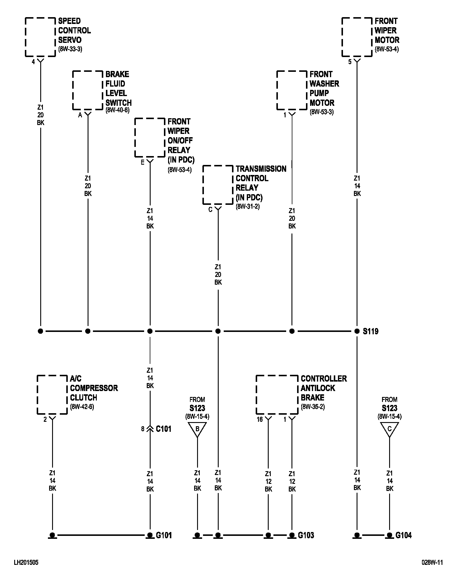 Factory service manual diagram