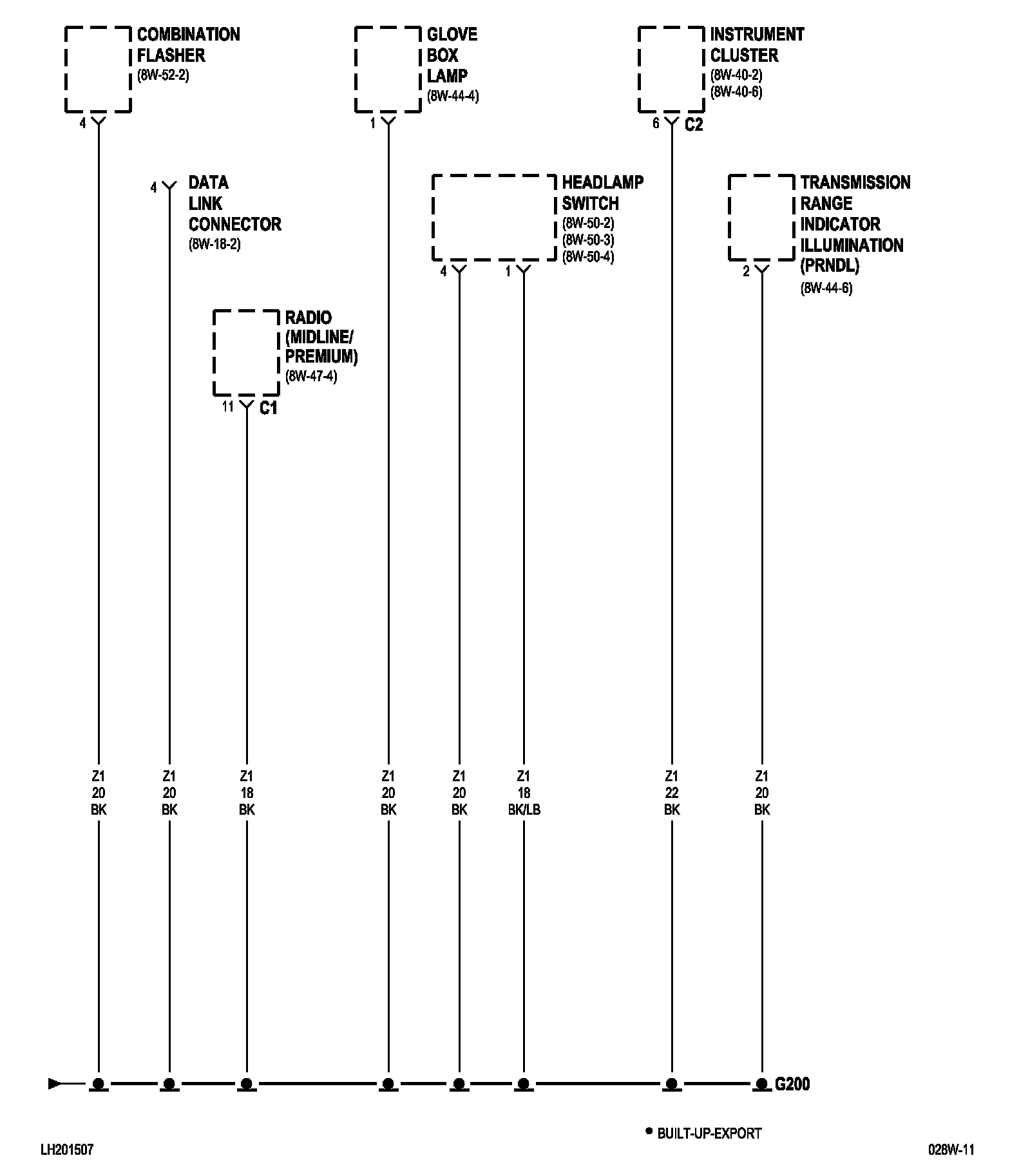 Factory service manual diagram