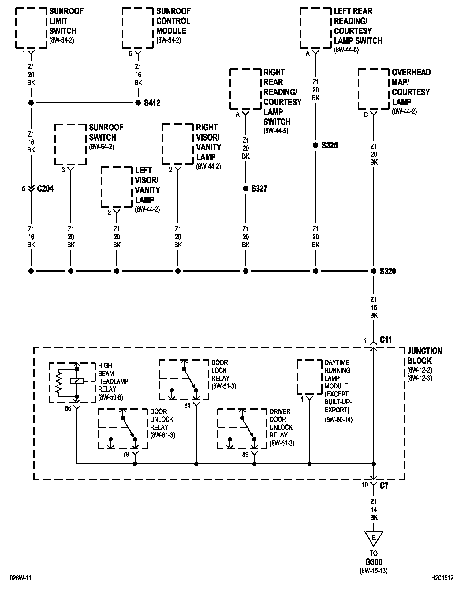 Factory service manual diagram