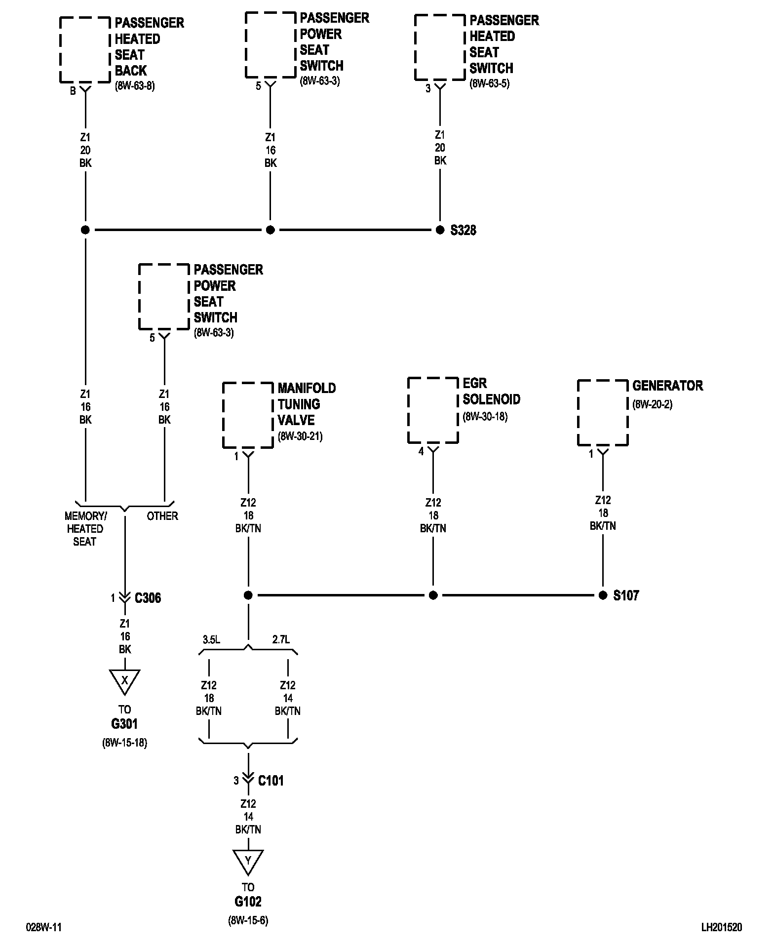 Factory service manual diagram