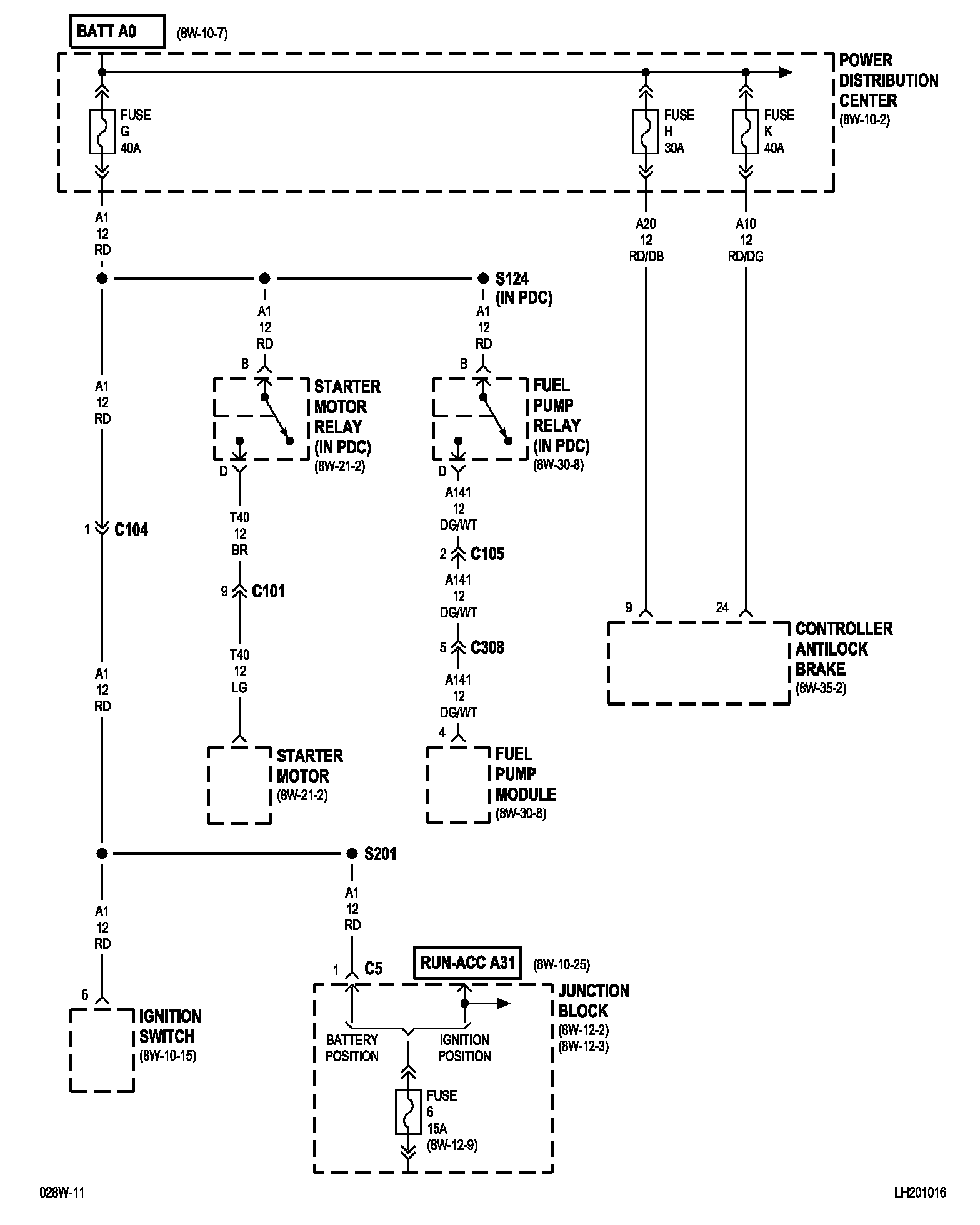 Factory service manual diagram