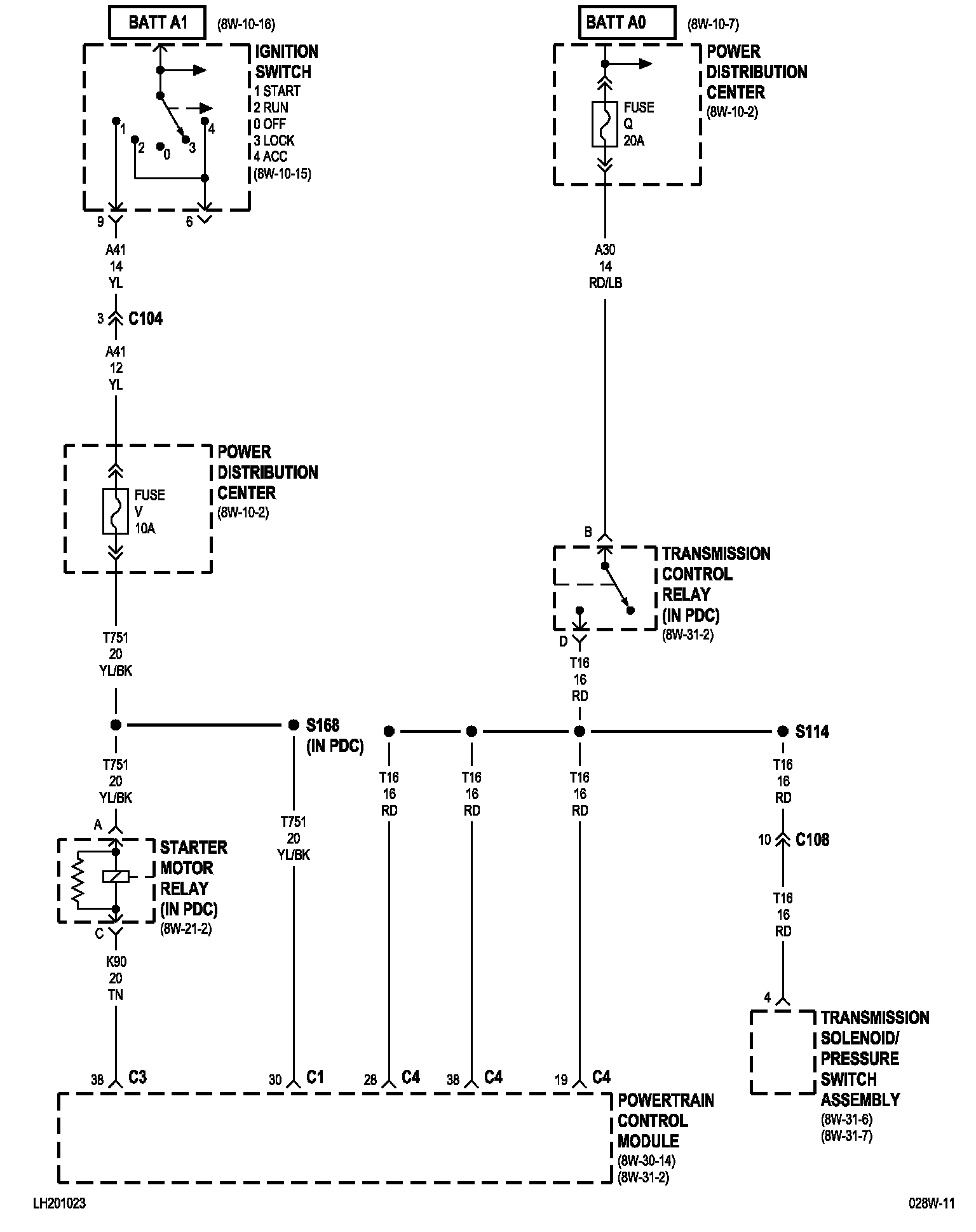 Factory service manual diagram