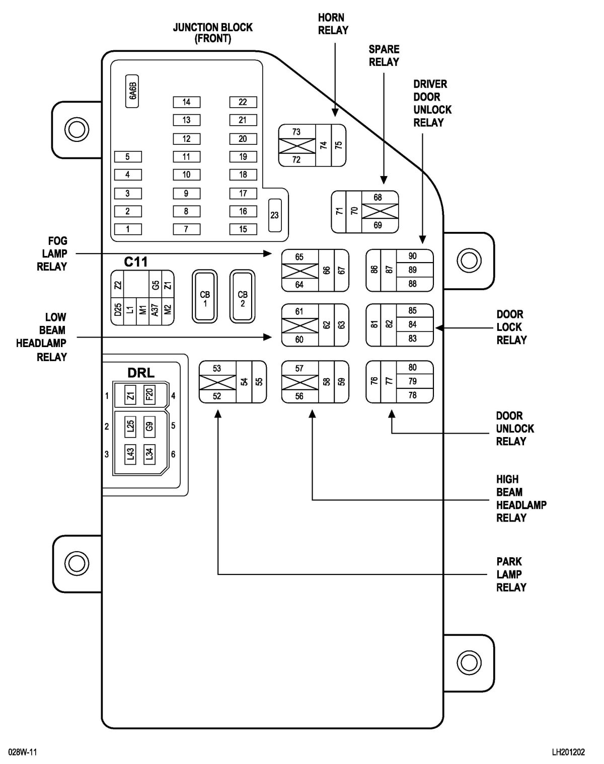 Factory service manual diagram