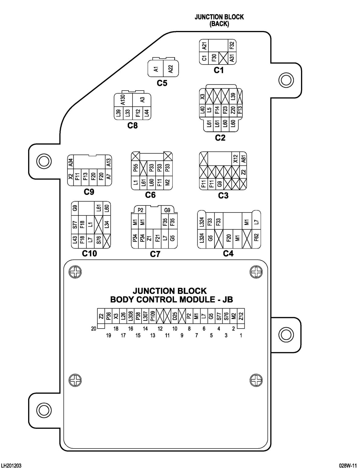Factory service manual diagram