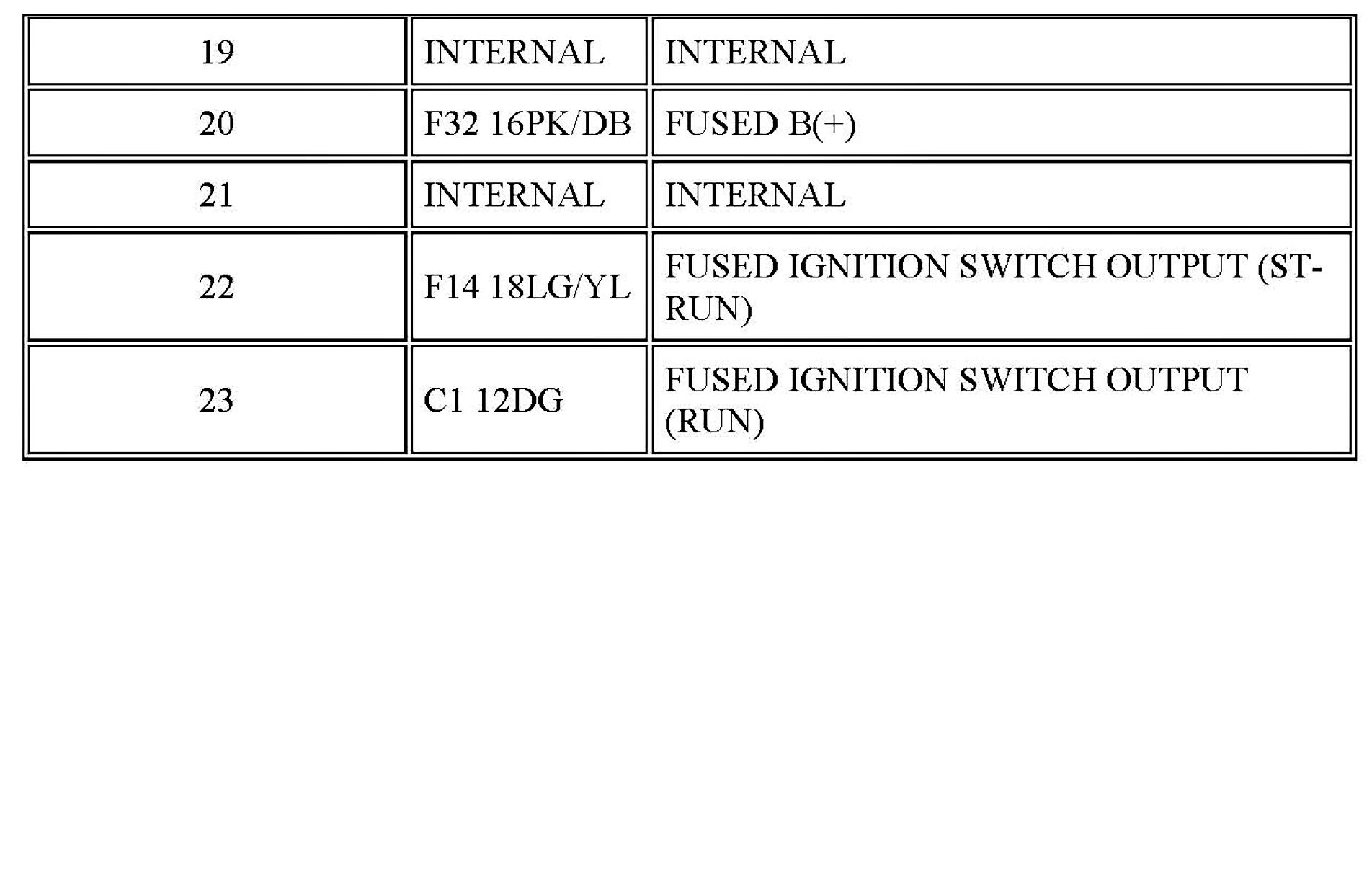 Factory service manual diagram