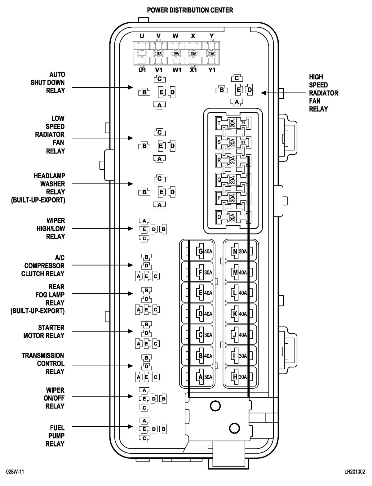 Factory service manual diagram