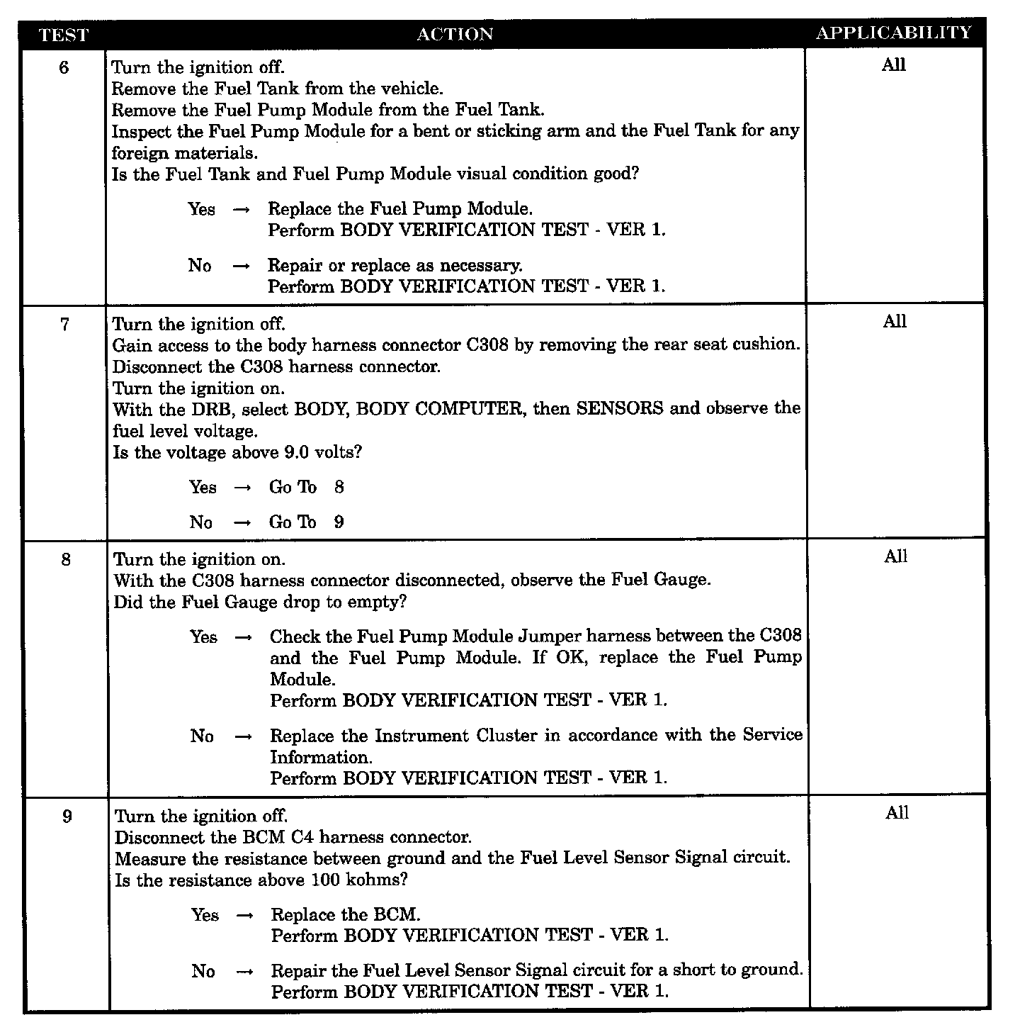 Factory service manual diagram
