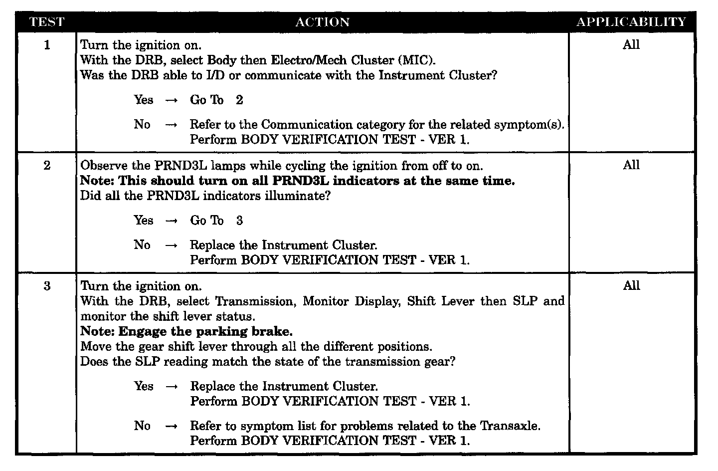 Factory service manual diagram