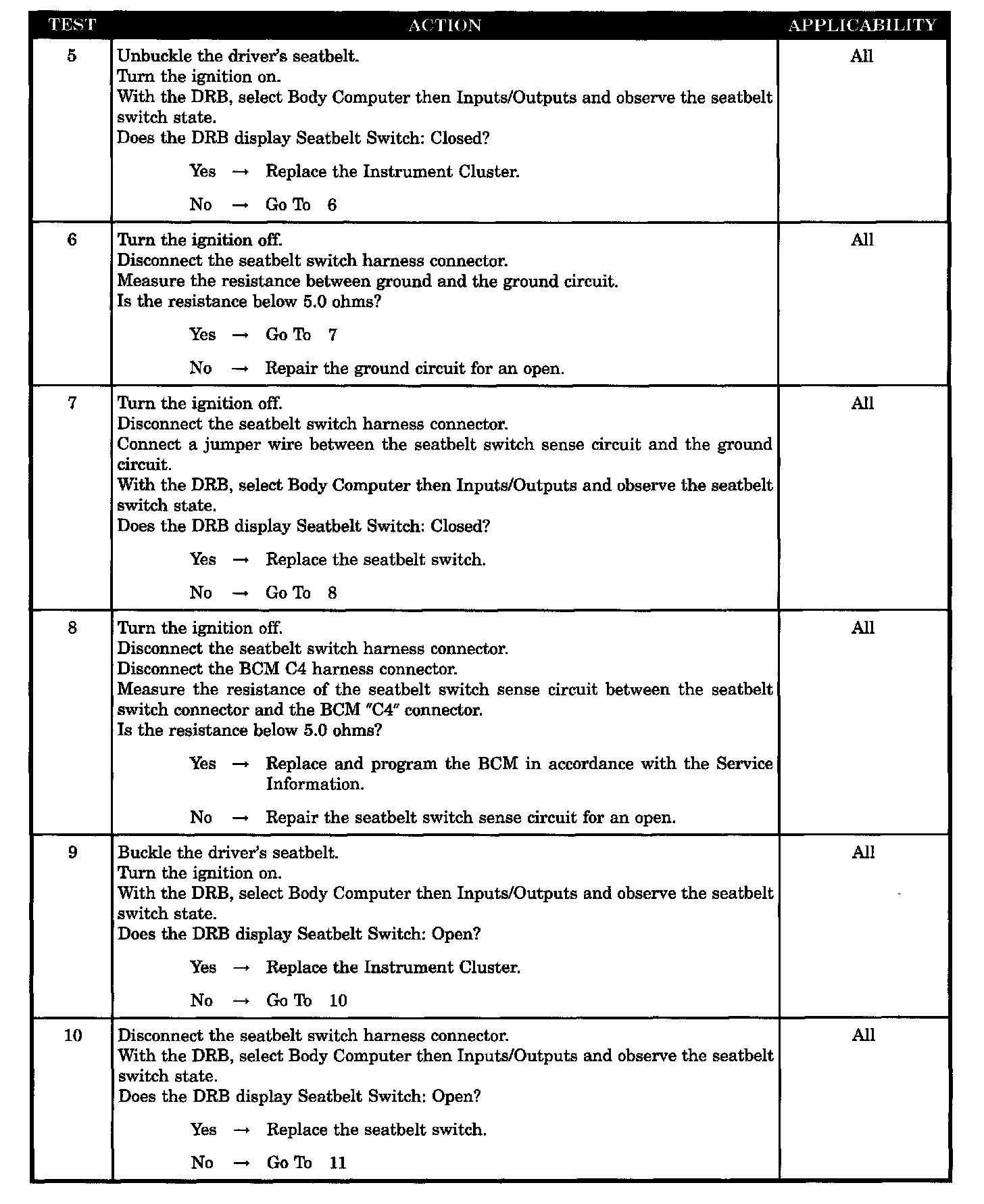 Factory service manual diagram