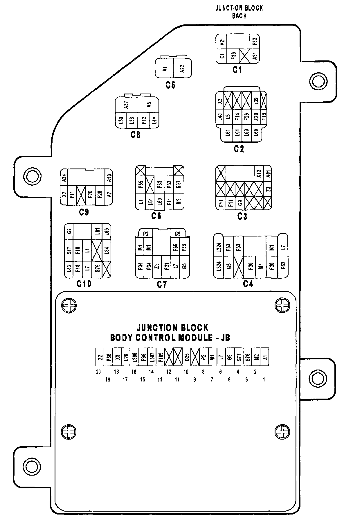 Factory service manual diagram