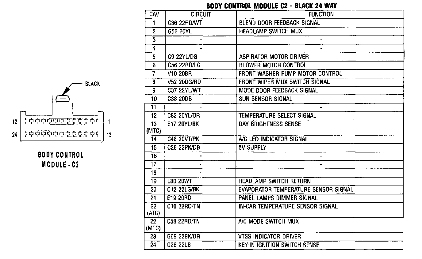 Factory service manual diagram