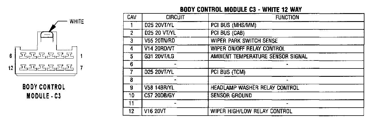 Factory service manual diagram