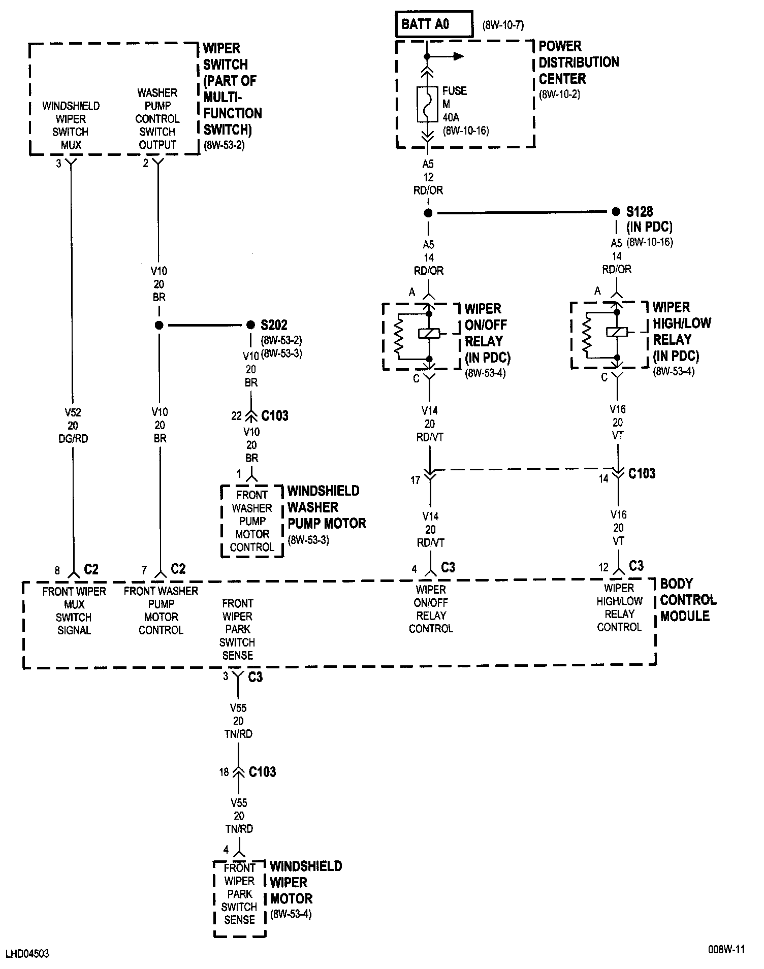 Factory service manual diagram