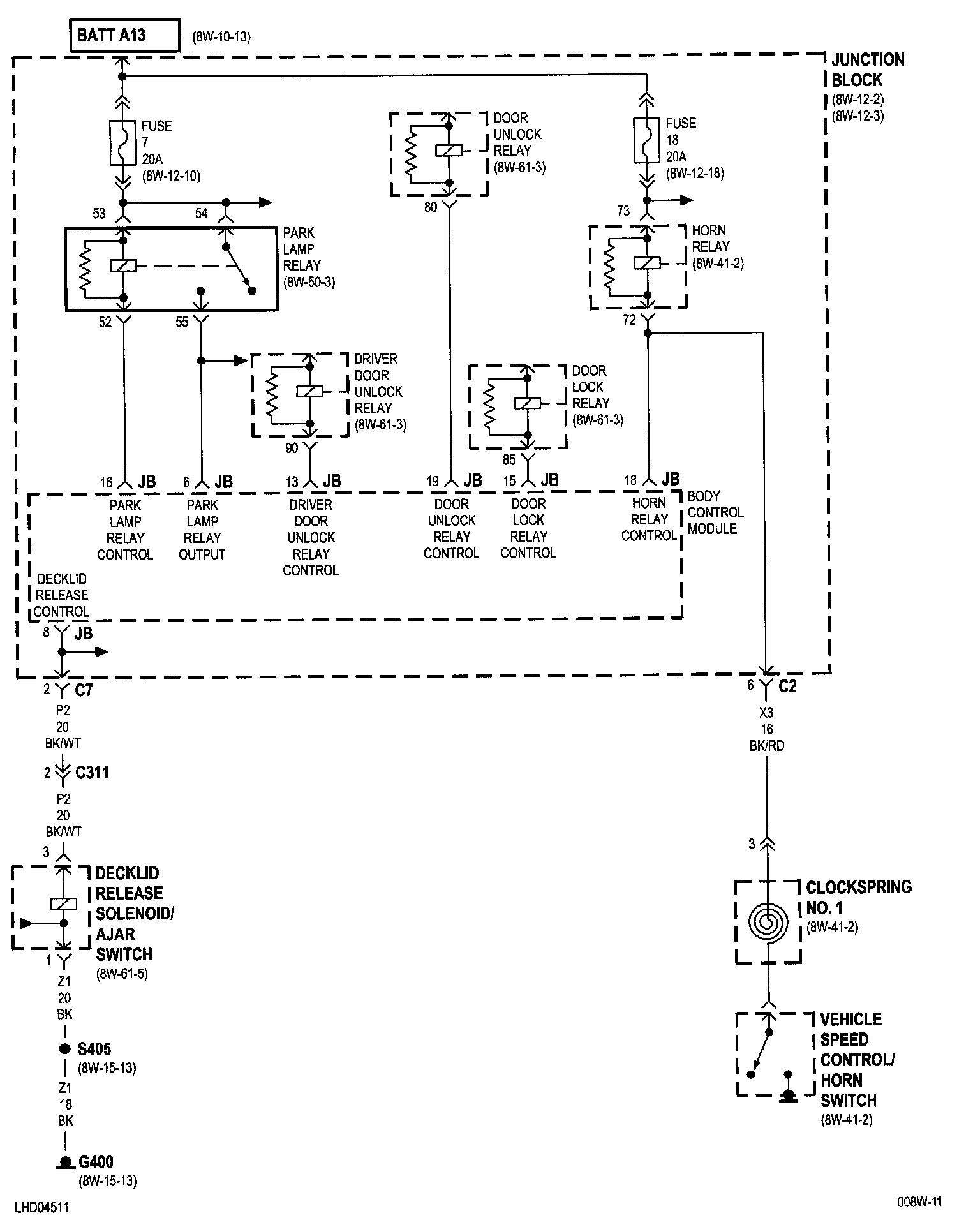 Factory service manual diagram