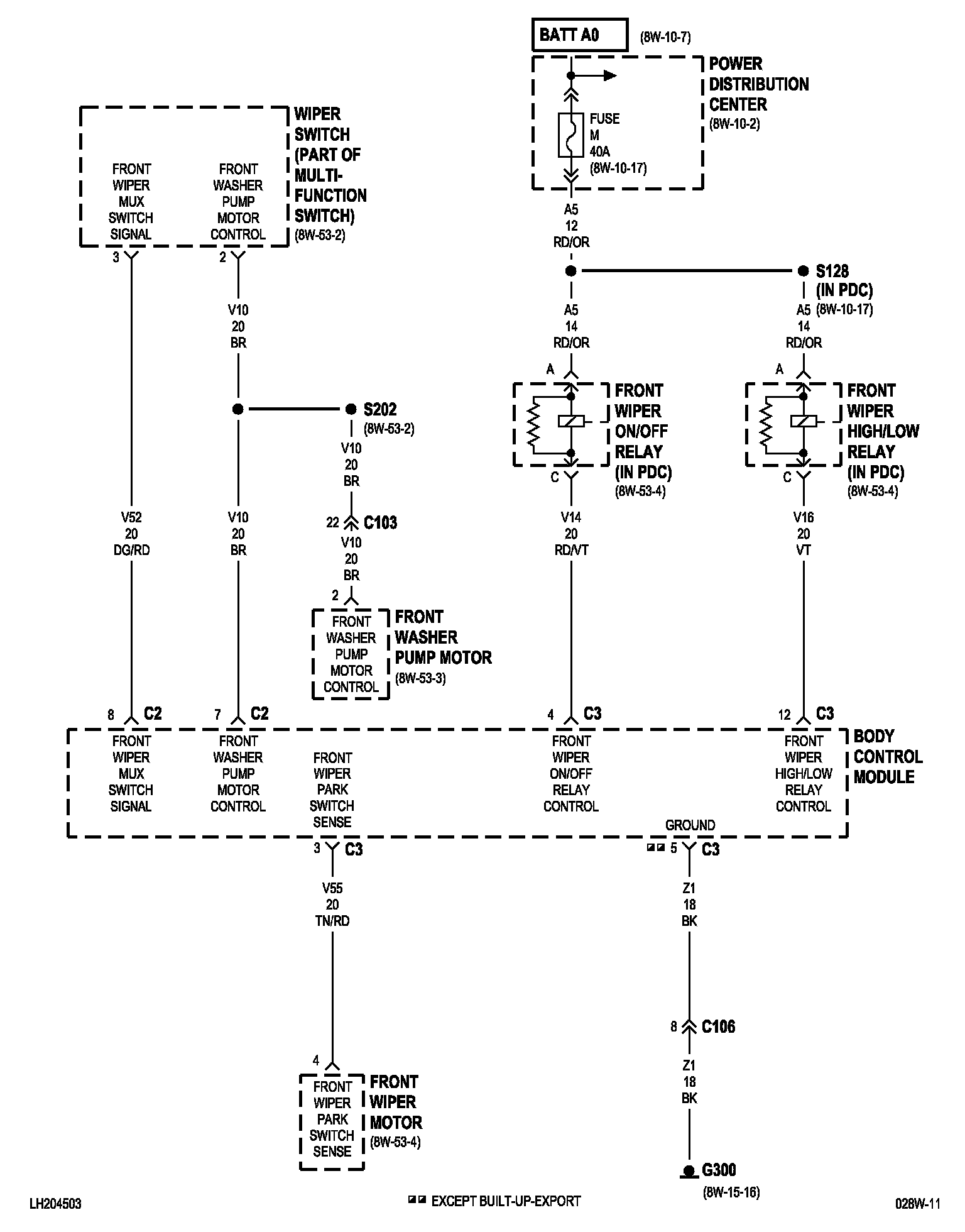 Factory service manual diagram