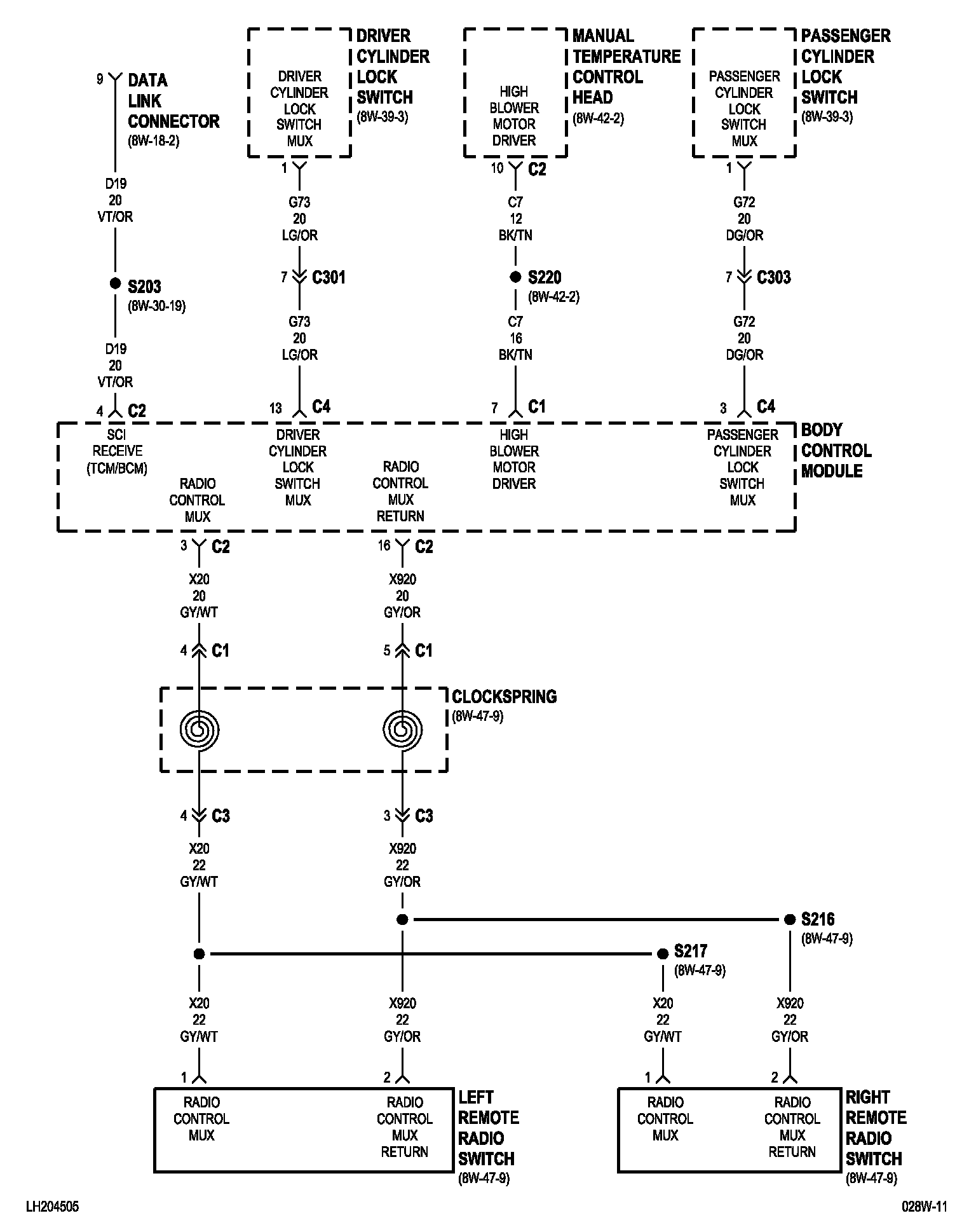 Factory service manual diagram