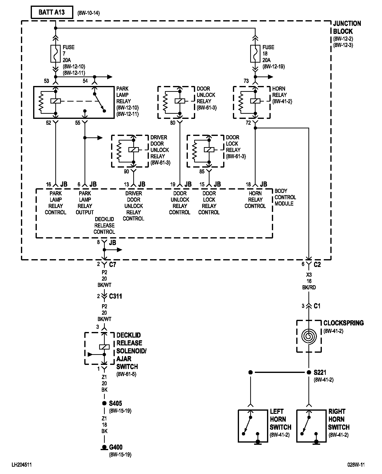 Factory service manual diagram