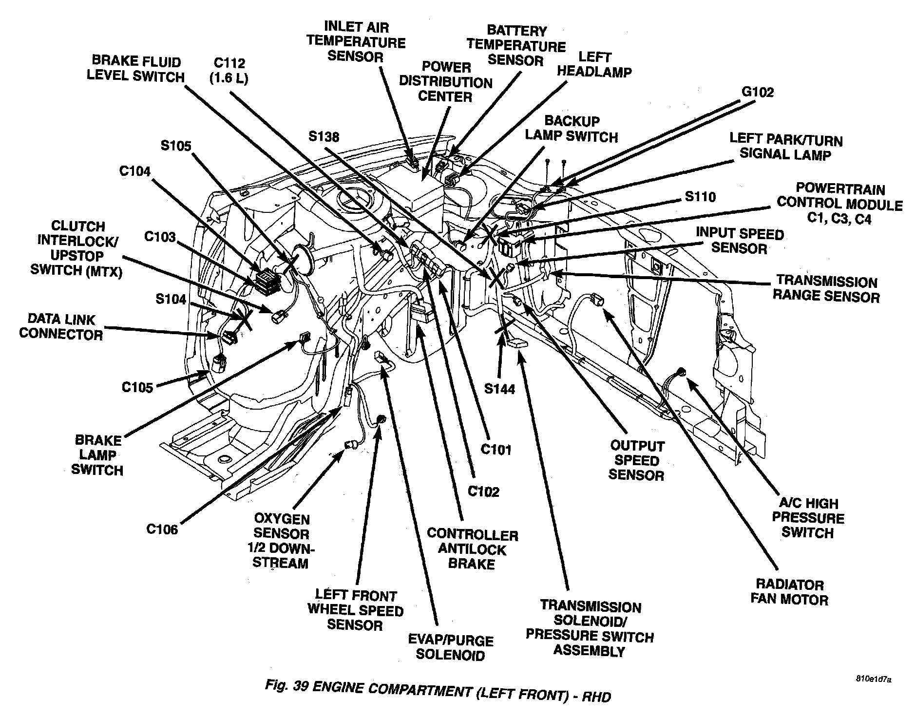Factory service manual diagram