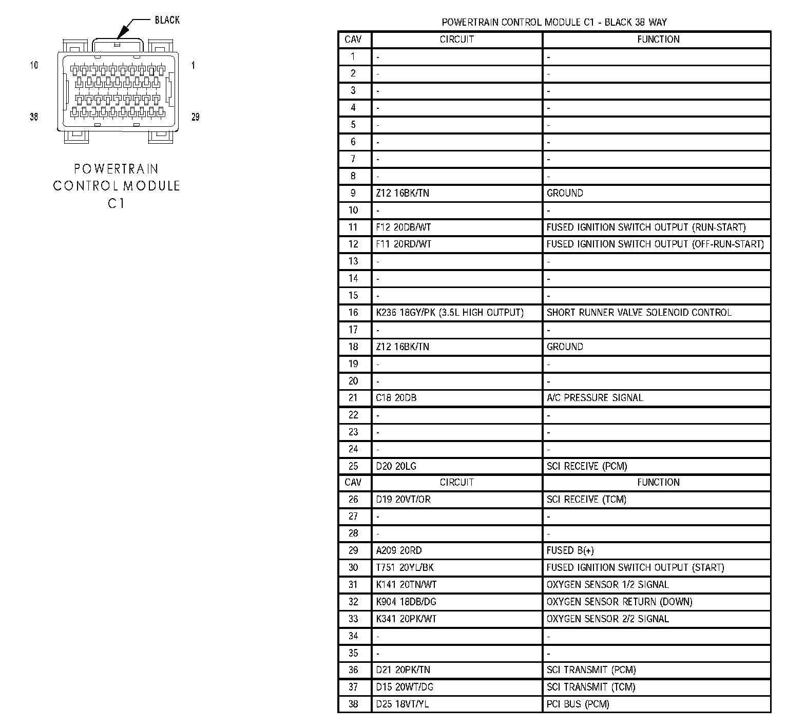 Factory service manual diagram