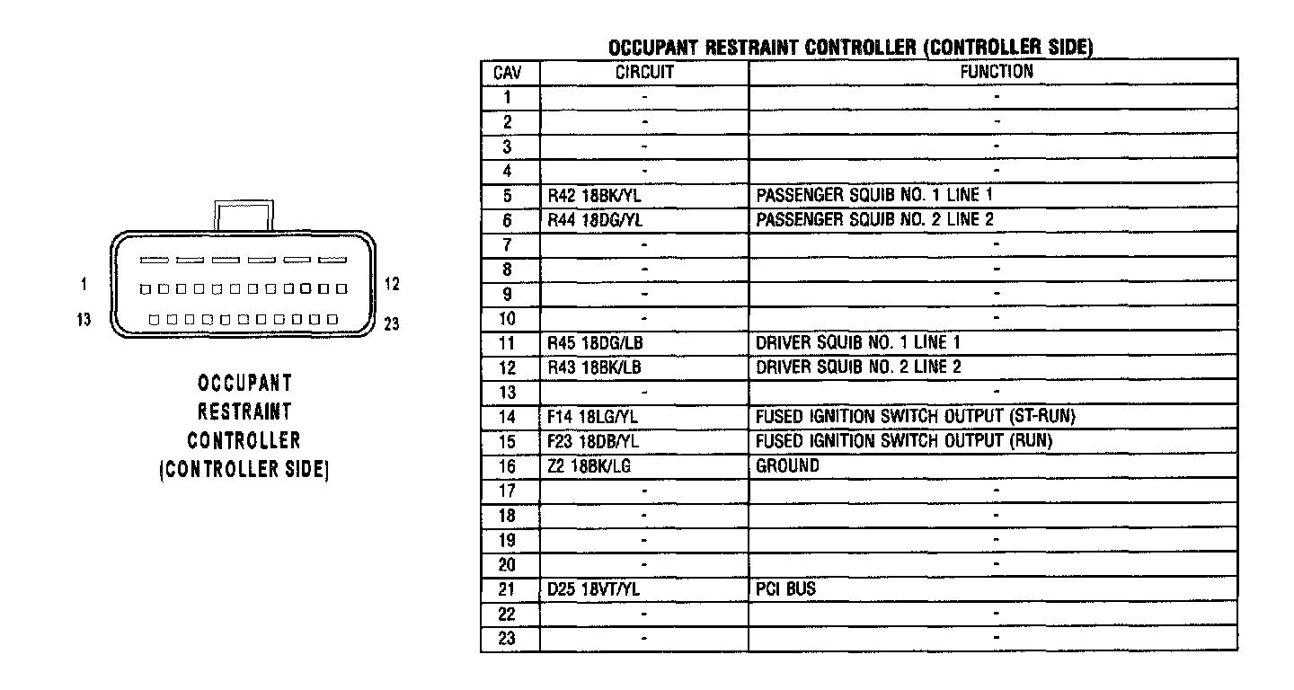 Factory service manual diagram