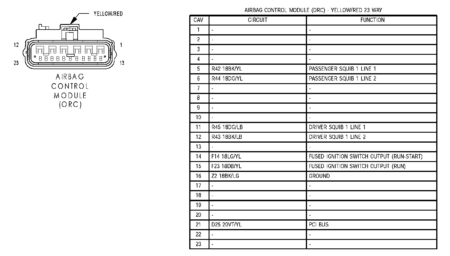 Factory service manual diagram