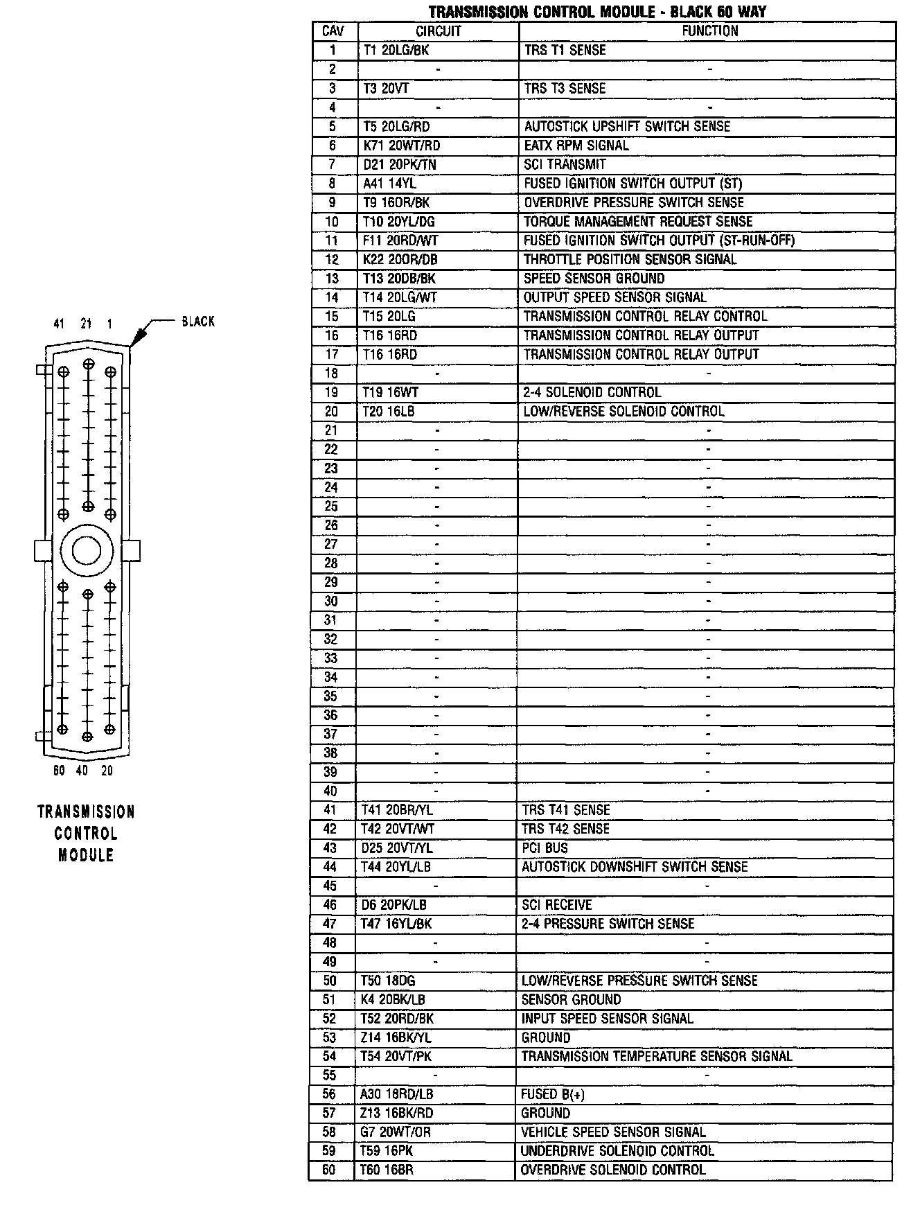 Factory service manual diagram