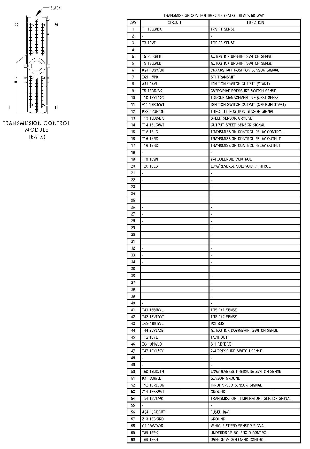 Factory service manual diagram