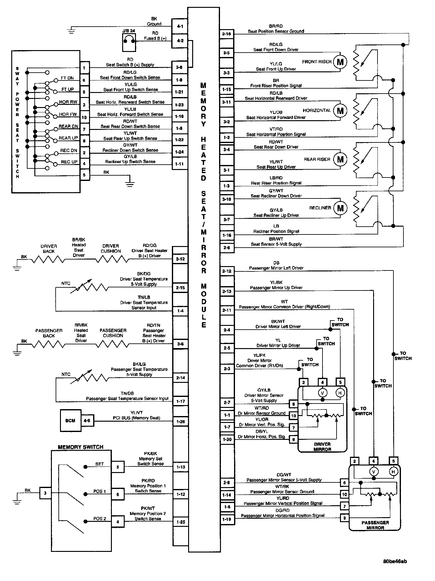 Factory service manual diagram