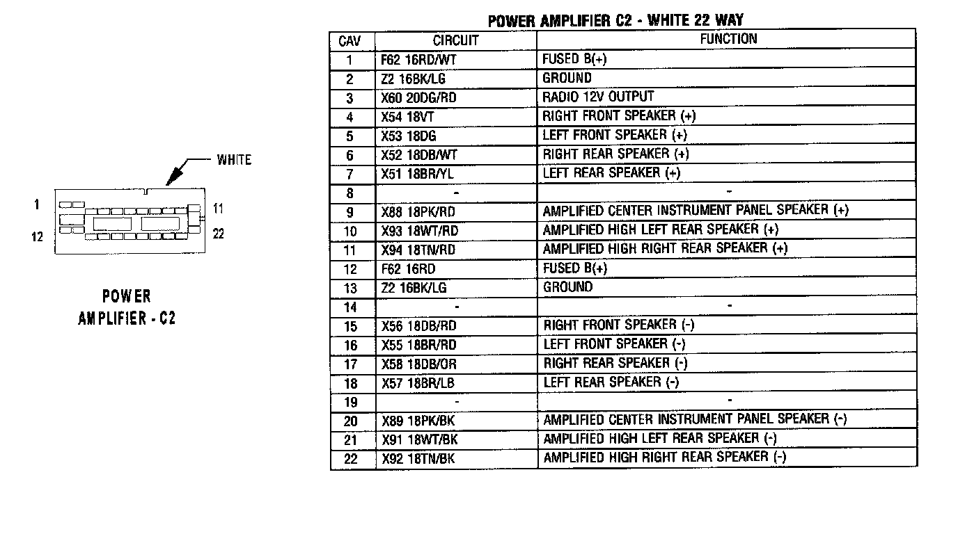 Factory service manual diagram