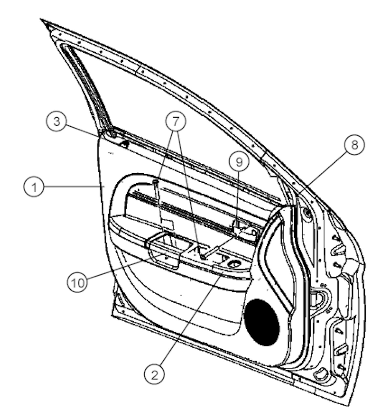 Factory service manual diagram