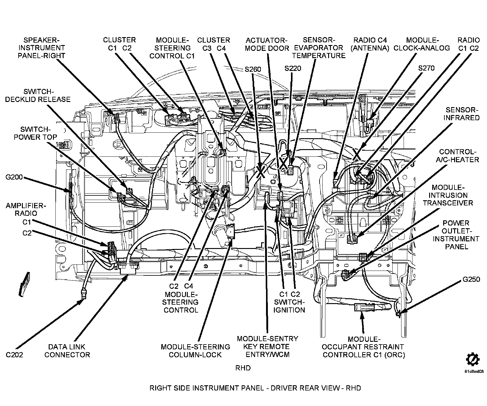 Factory service manual diagram