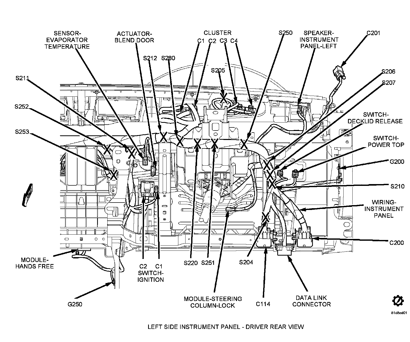 Factory service manual diagram