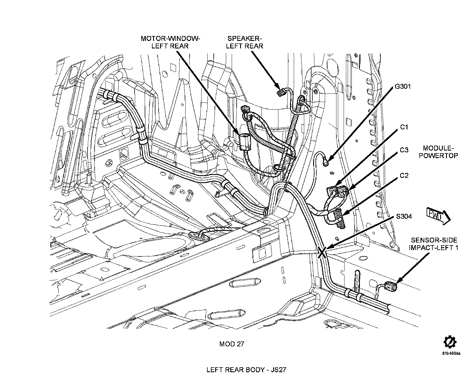 Factory service manual diagram