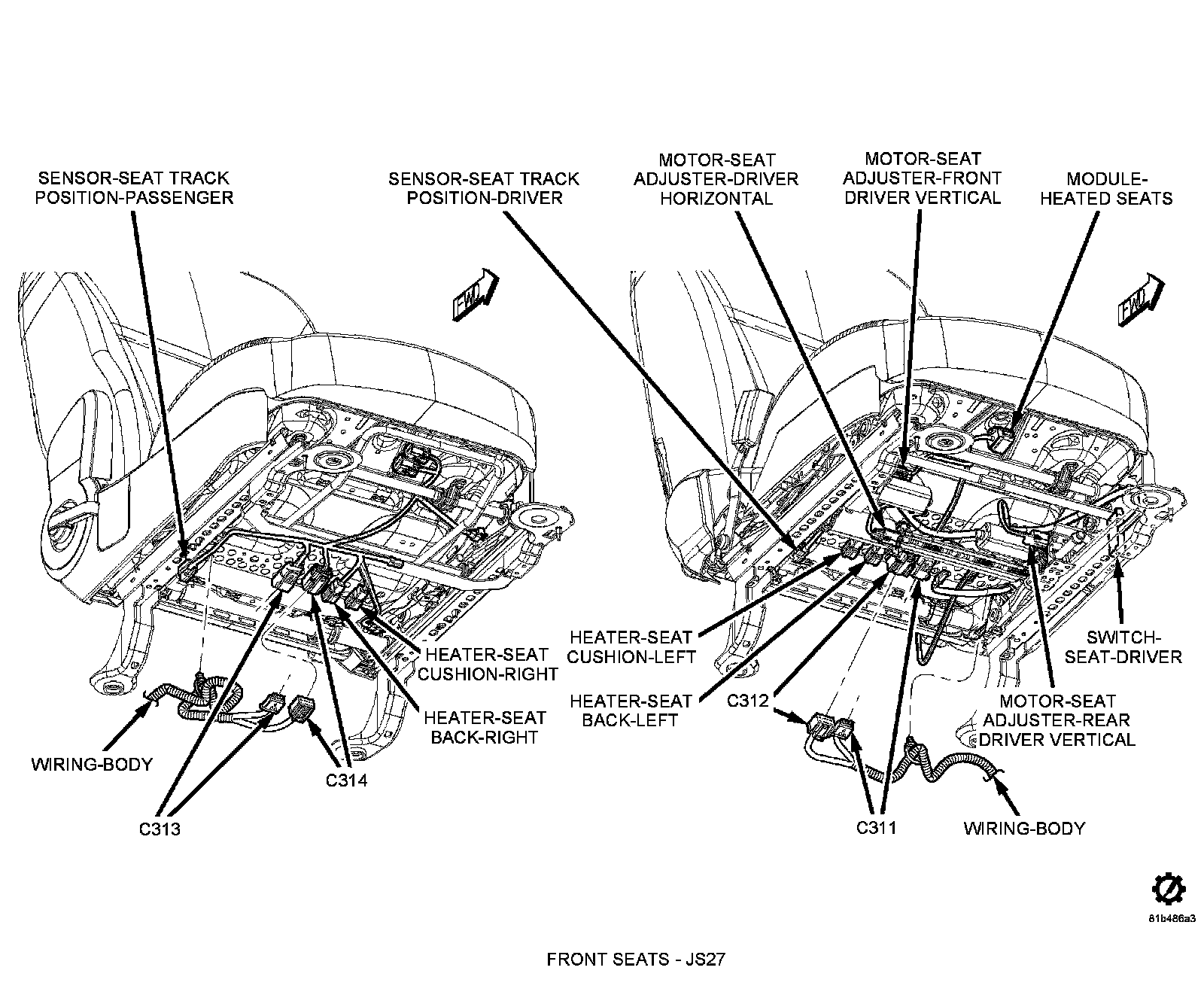 Factory service manual diagram