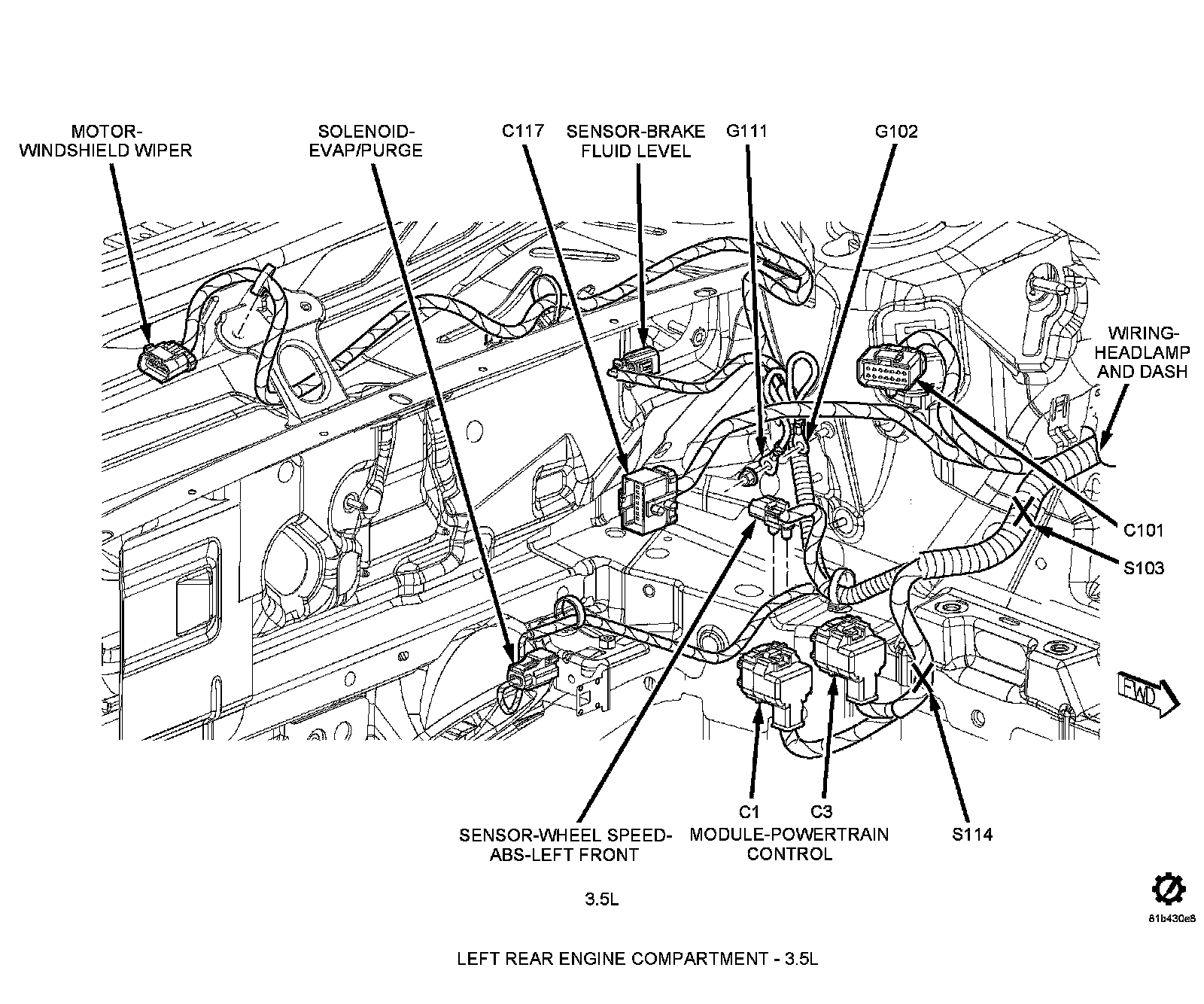 Factory service manual diagram
