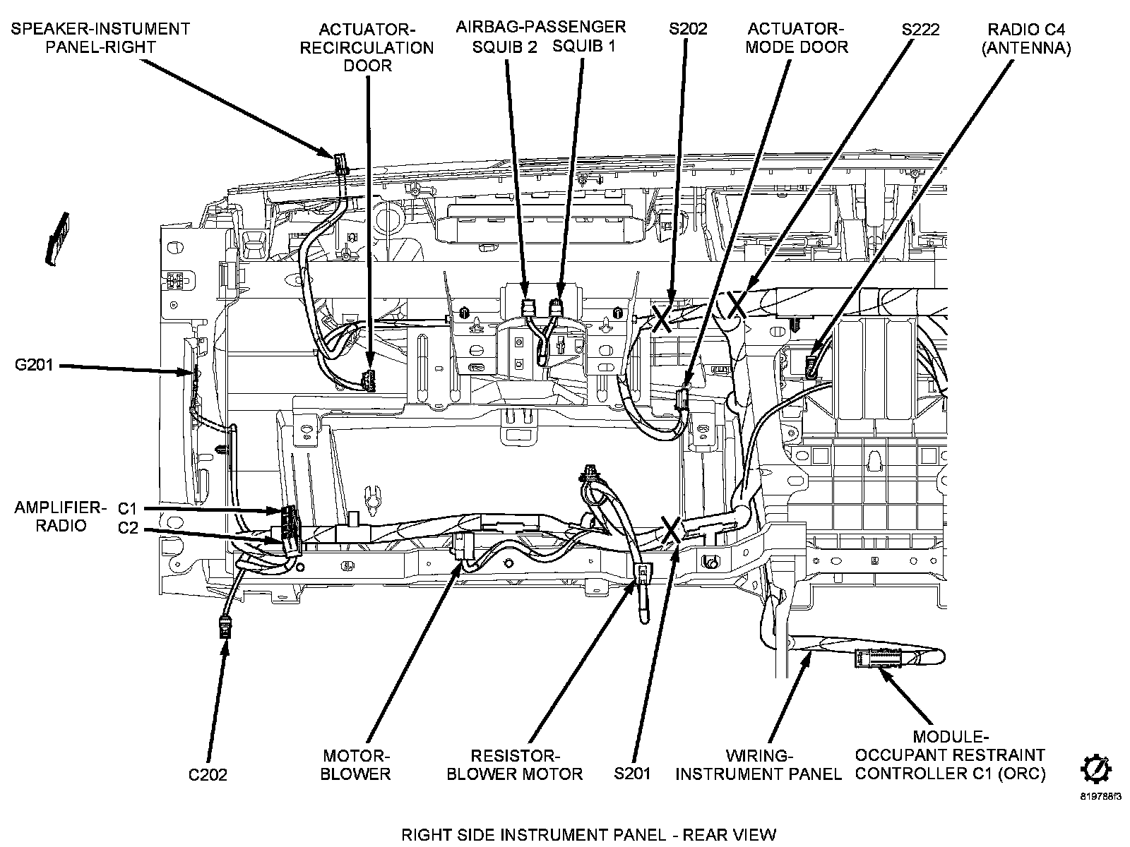 Factory service manual diagram