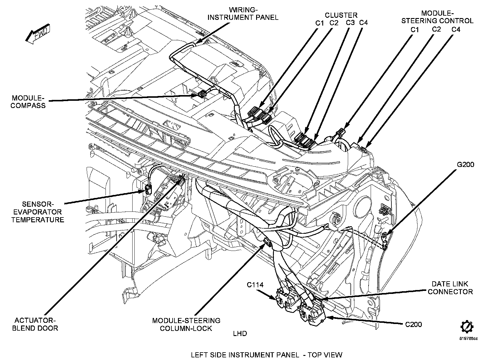 Factory service manual diagram