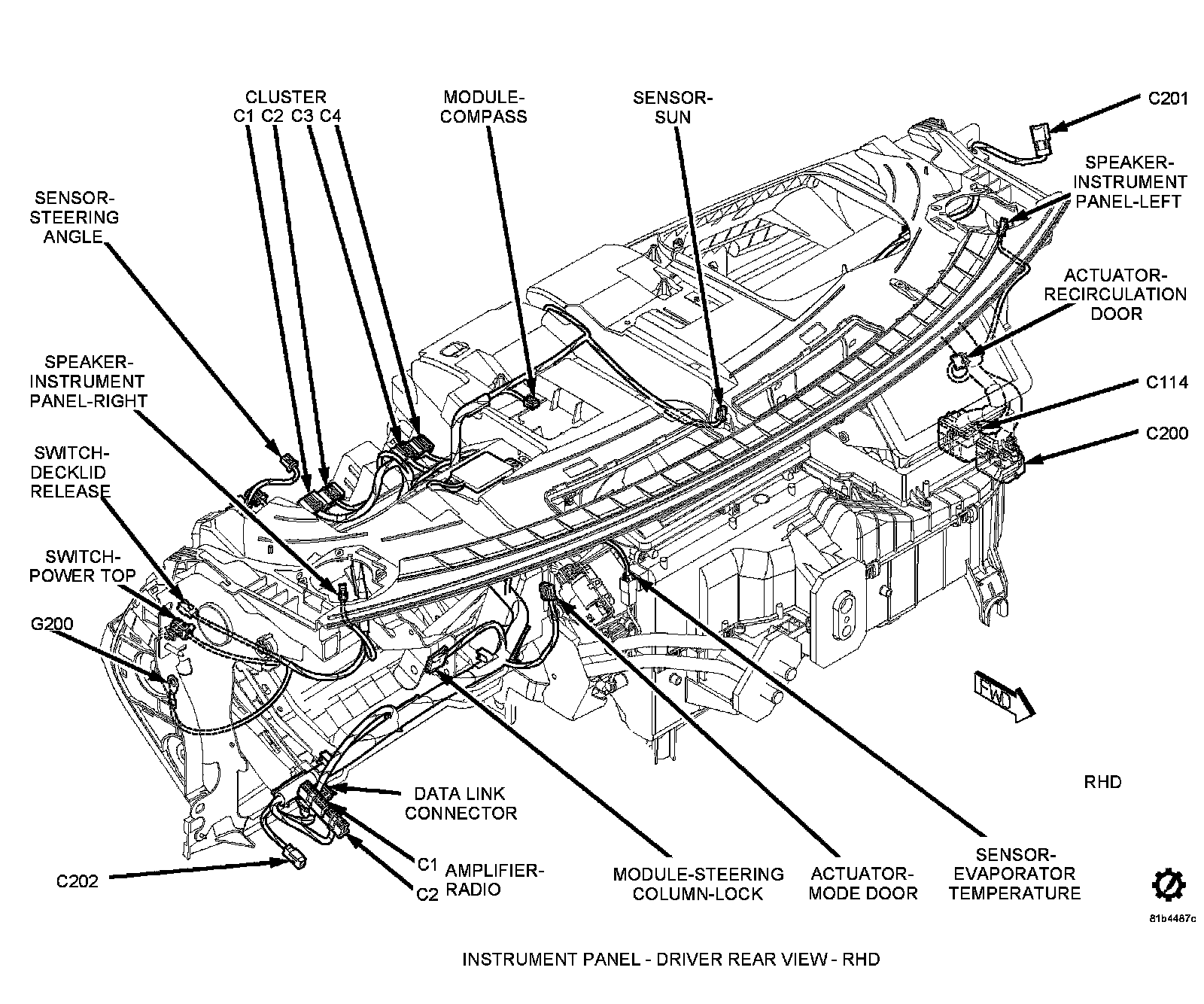 Factory service manual diagram