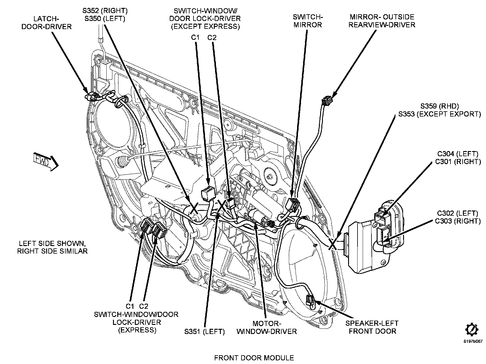 Factory service manual diagram