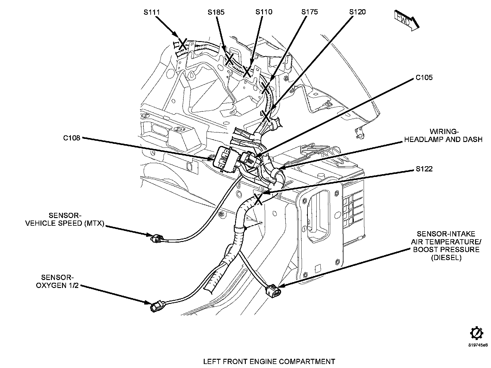 Factory service manual diagram